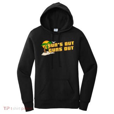 Sun's Got Guns Out Women's Hoodie