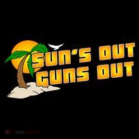 Sun's Got Guns Out Women's Hoodie thumb 2