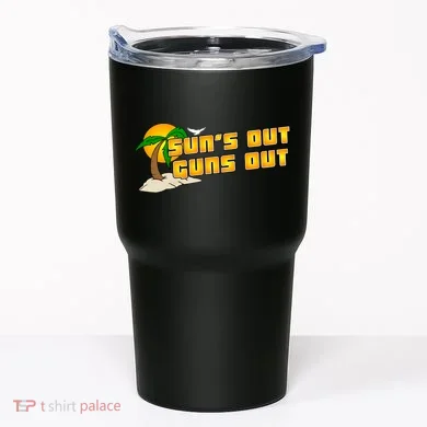 Sun's Got Guns Out Tumbler