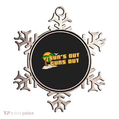Sun's Got Guns Out Ornament