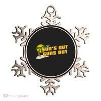 Sun's Got Guns Out Ornament thumb 0