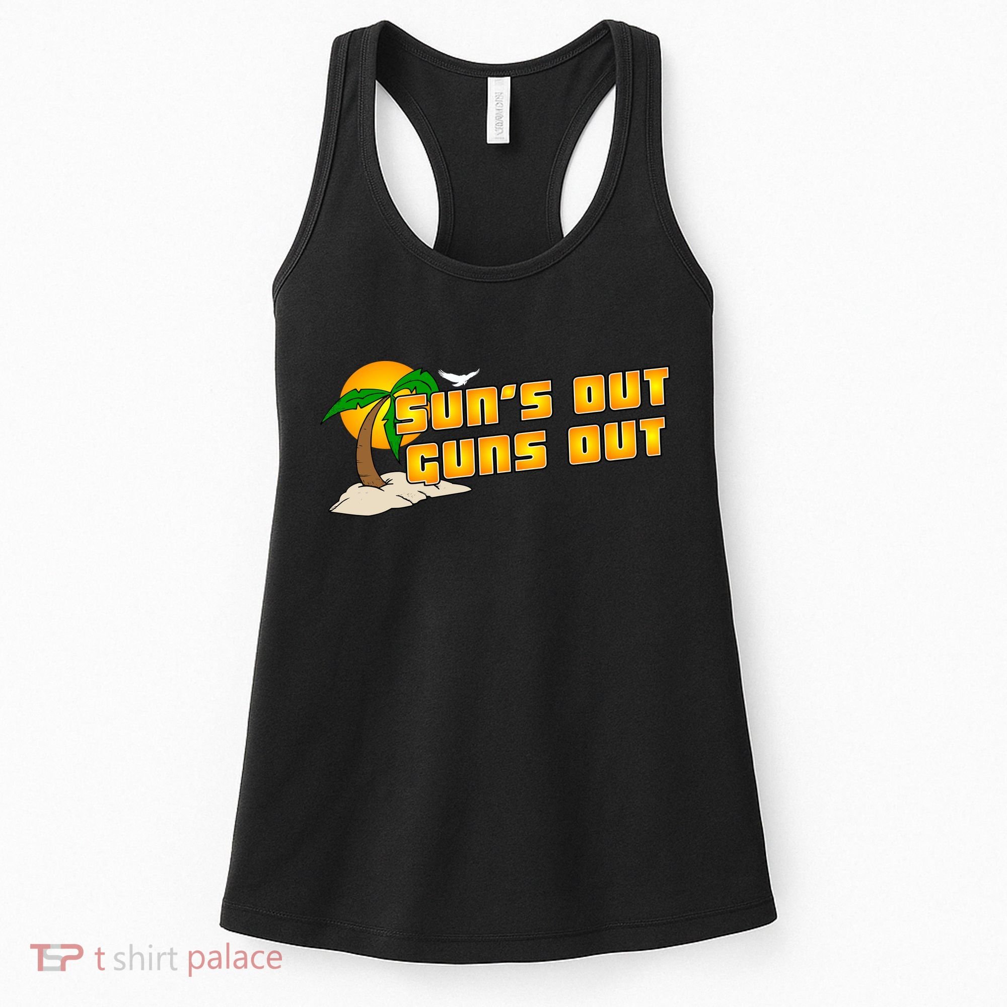 Sun's Got Guns Out Women's Tank Top