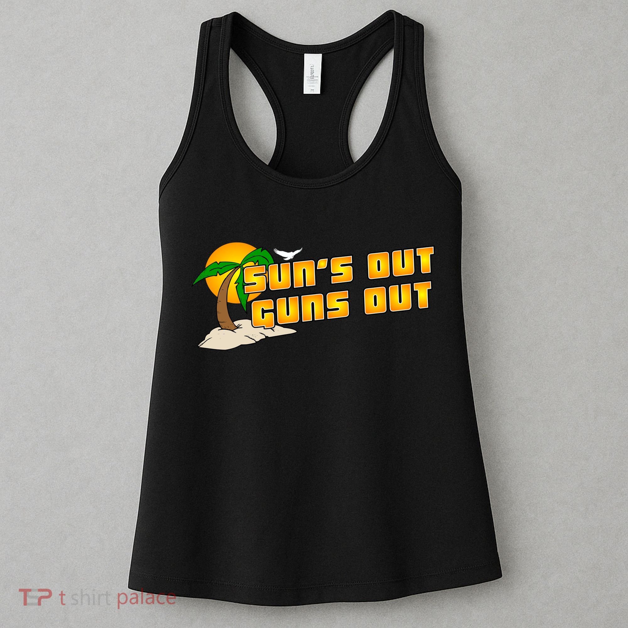 Sun's Got Guns Out Women's Tank Top