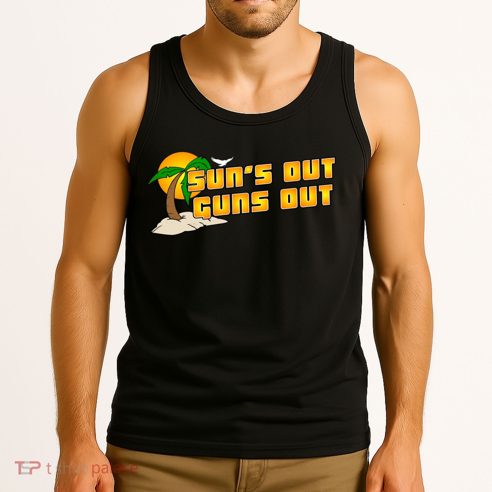 Sun's Got Guns Out Tank Top