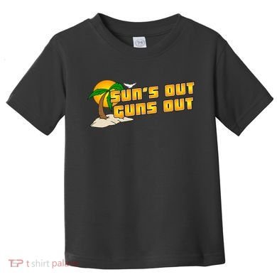 Sun's Got Guns Out Toddler T-Shirt