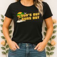 Sun's Got Guns Out Women's T-Shirt thumb 2