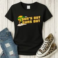 Sun's Got Guns Out Women's T-Shirt thumb 3