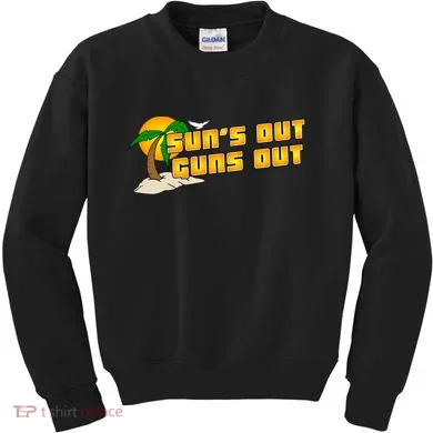 Sun's Got Guns Out Kids Sweatshirt