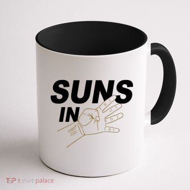 Suns In 4 Playoff Basketball Coffee Mug back