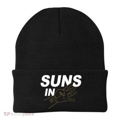 Suns In 4 Playoff Basketball Beanie