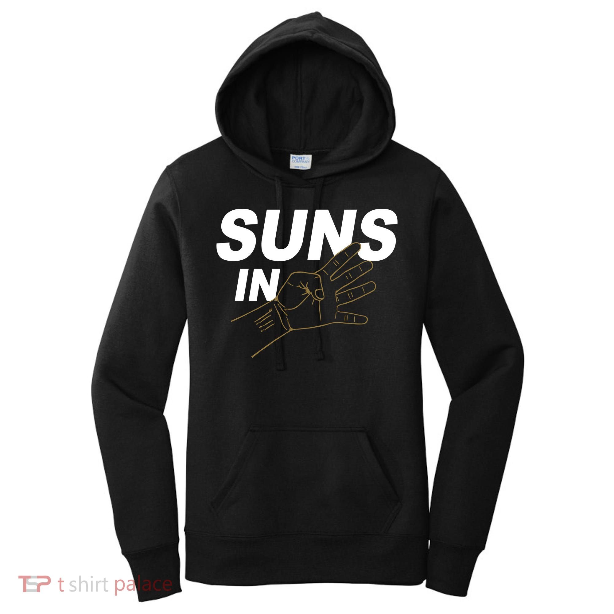 Suns In 4 Playoff Basketball Women's Hoodie
