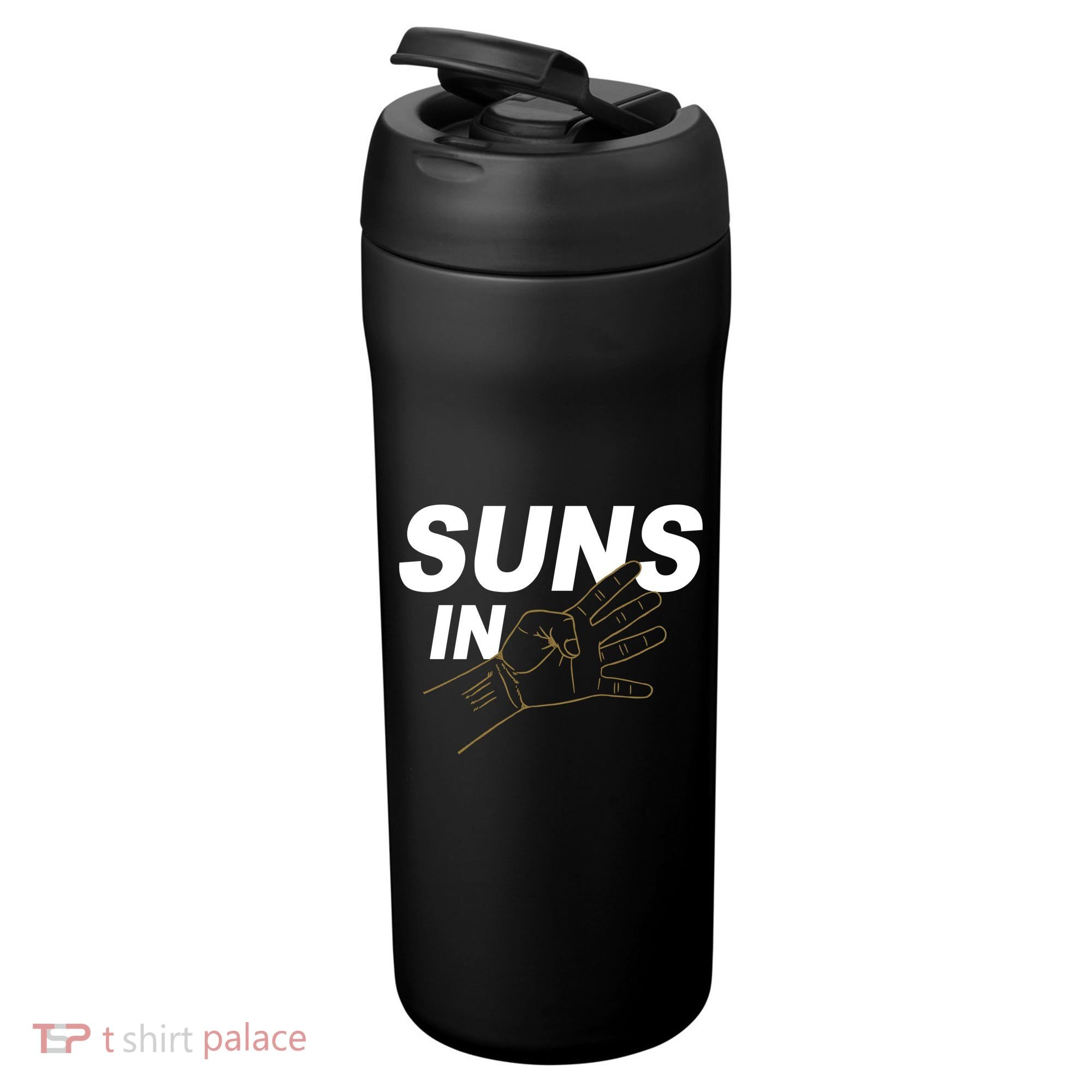 Suns In 4 Playoff Basketball 24oz Duet Stainless Steel Tumbler