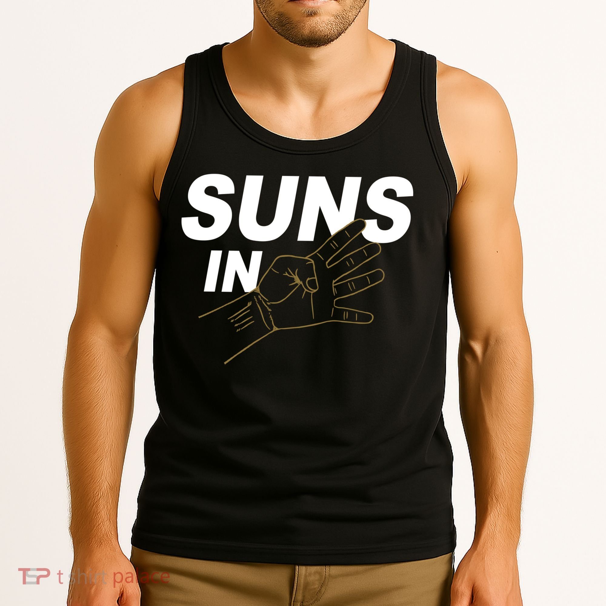 Suns In 4 Playoff Basketball Tank Top