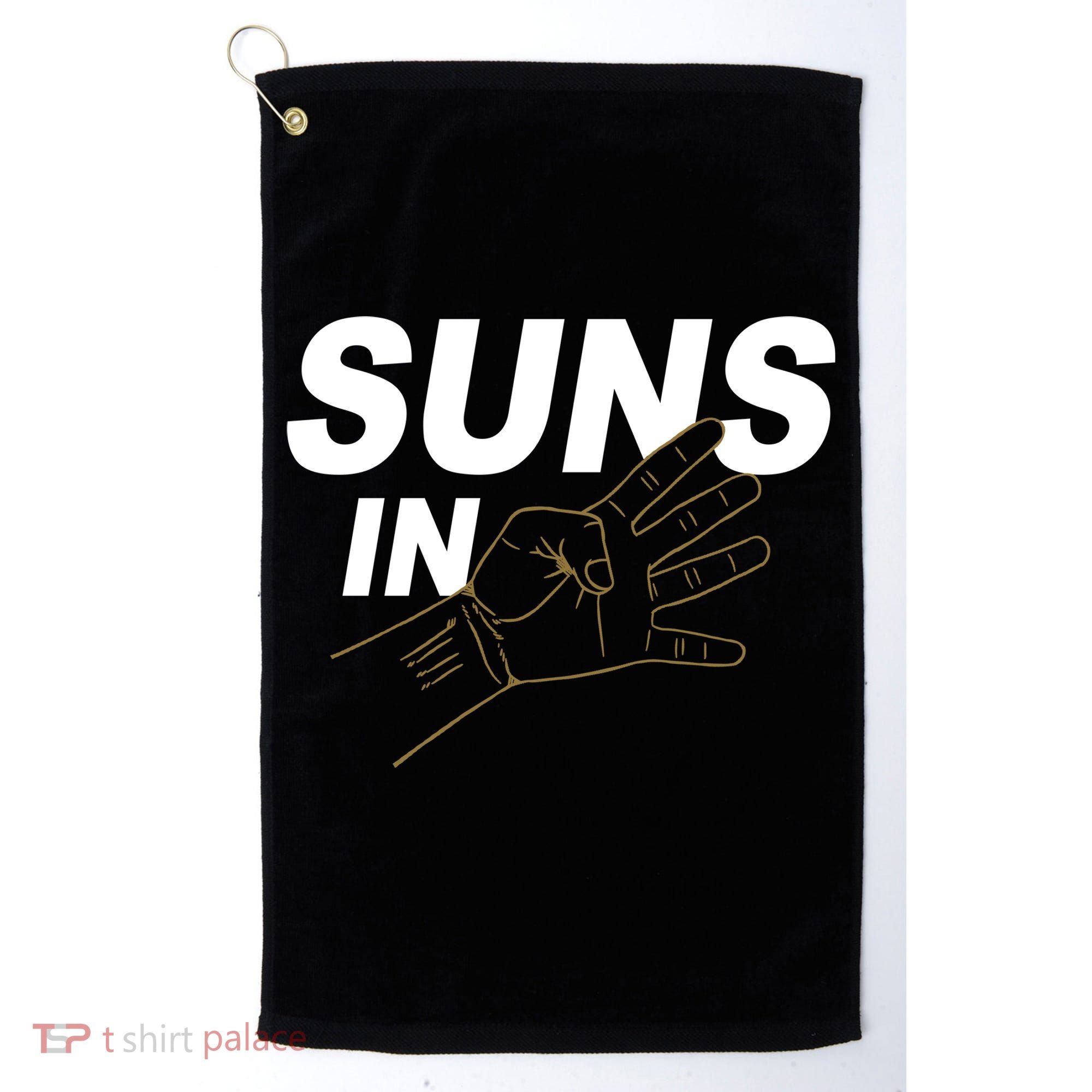 Suns In 4 Playoff Basketball Golf Towel