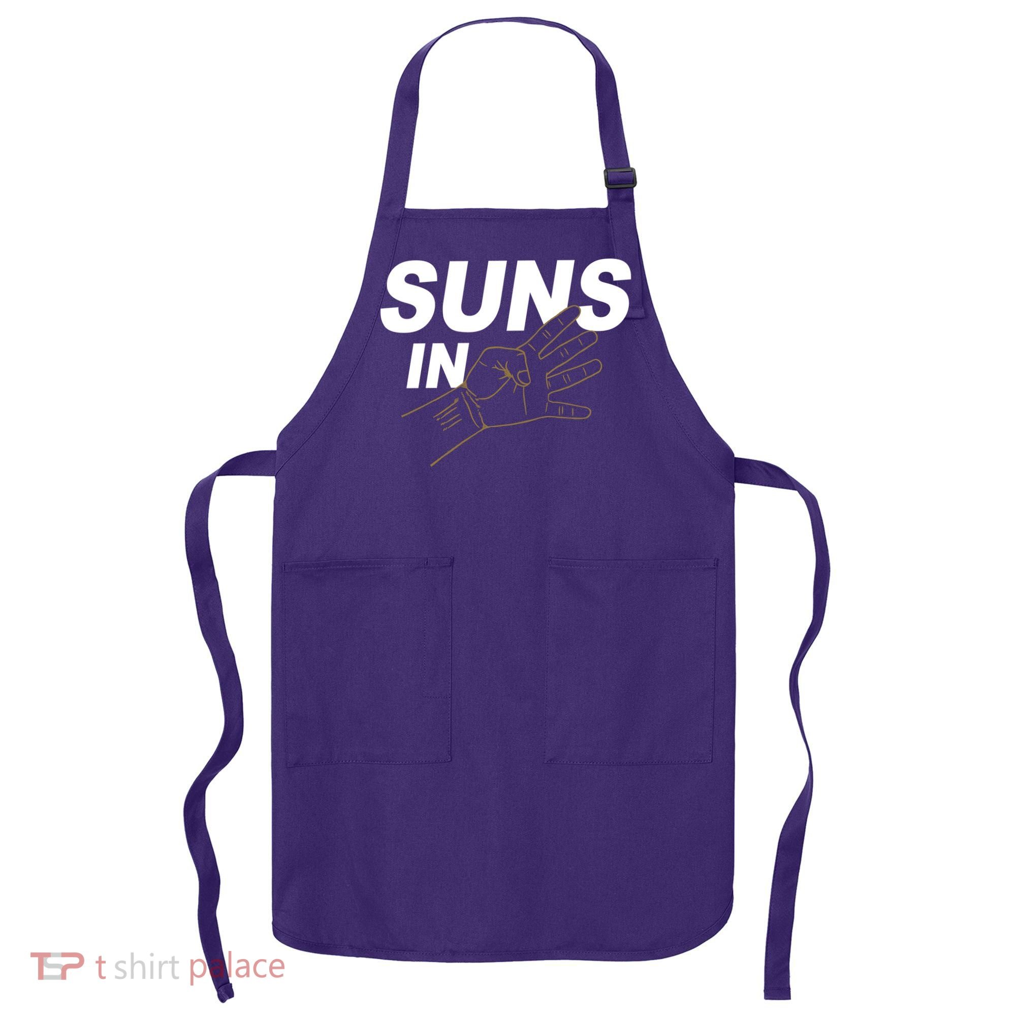Suns In 4 Playoff Basketball Apron