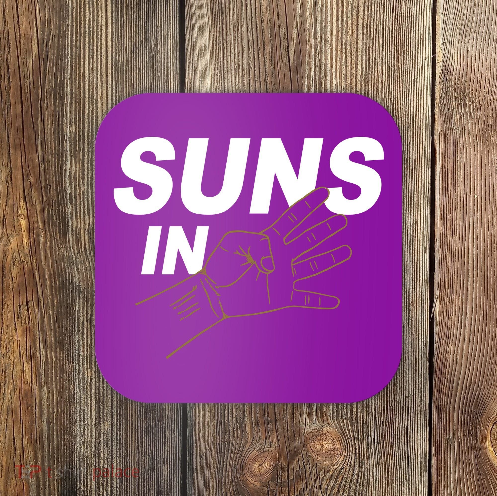 Suns In 4 Playoff Basketball Coaster