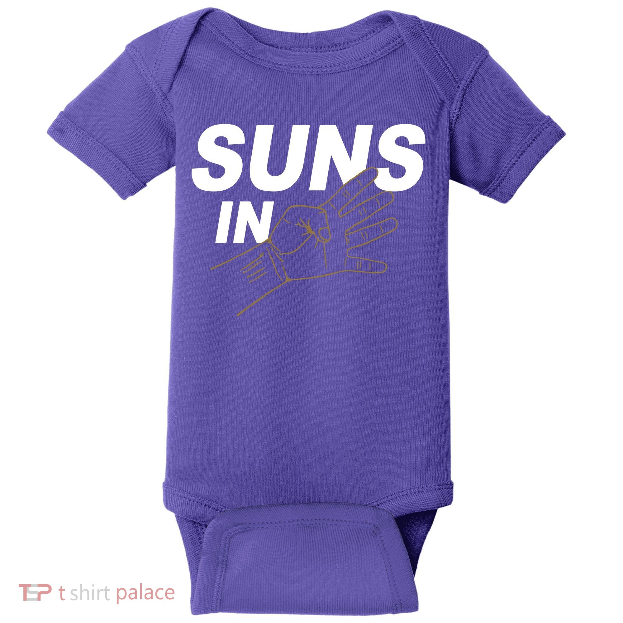 Suns In 4 Playoff Basketball Baby Bodysuit