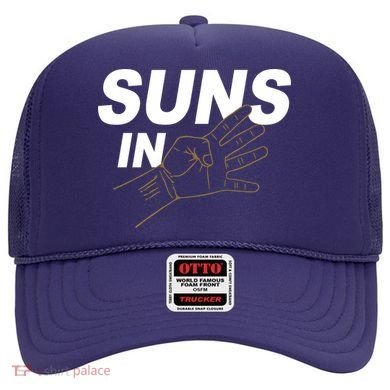 Suns In 4 Playoff Basketball Hat