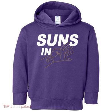 Suns In 4 Playoff Basketball Toddler Hoodie