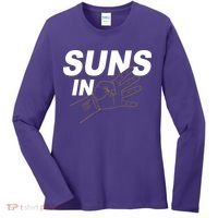 Suns In 4 Playoff Basketball Women's Long Sleeve Shirt thumb 0