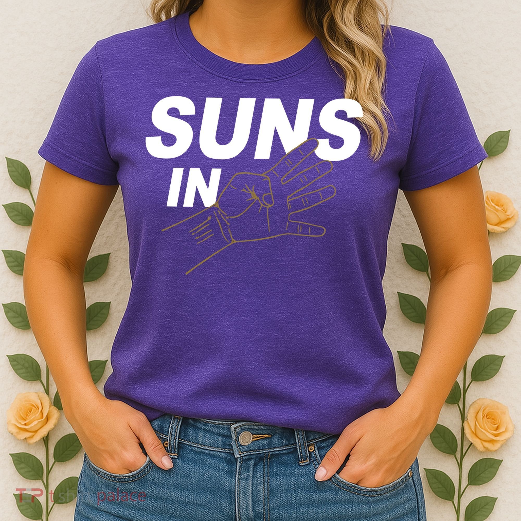 Suns In 4 Playoff Basketball Women's T-Shirt