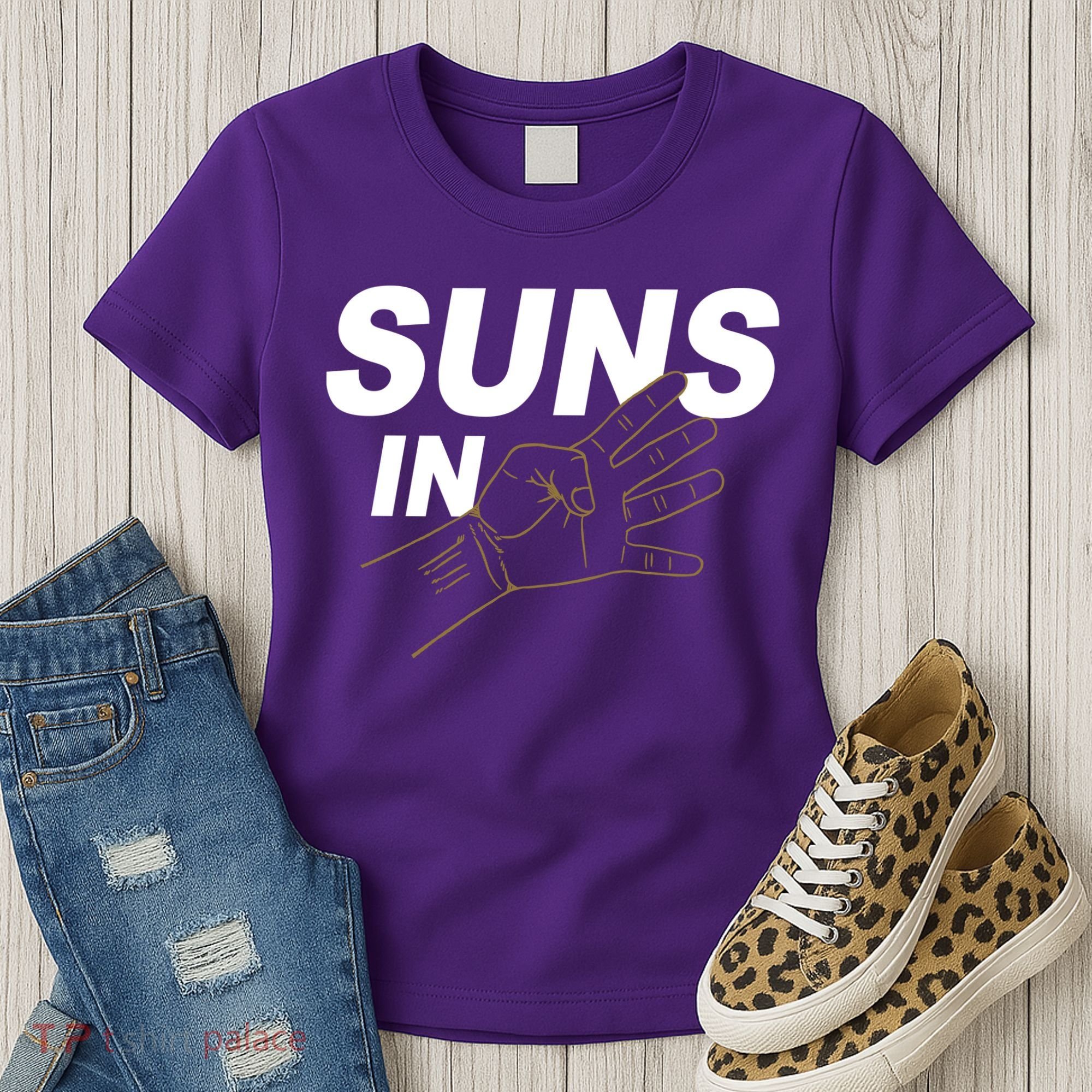 Suns In 4 Playoff Basketball Women's T-Shirt