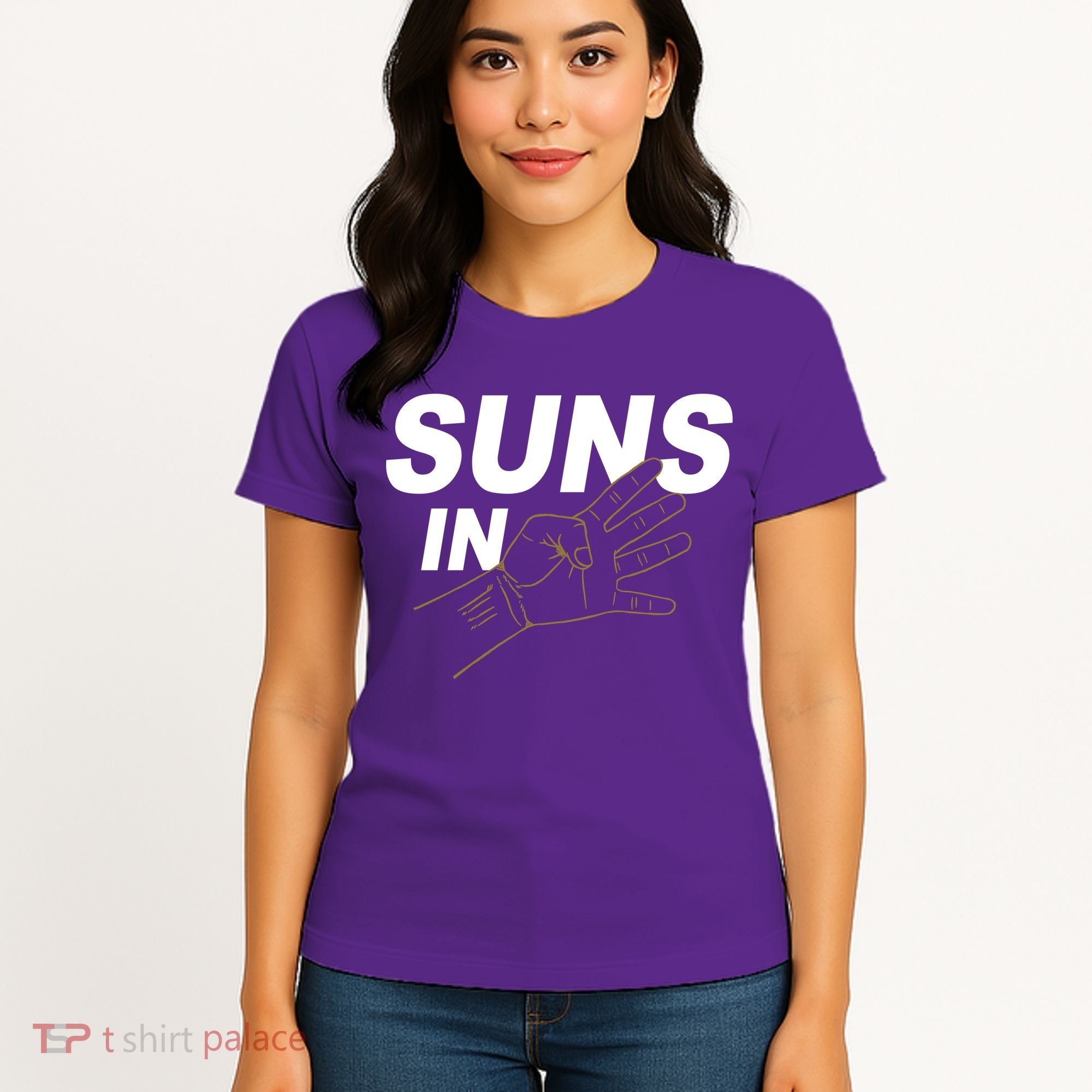 Suns In 4 Playoff Basketball Women's T-Shirt