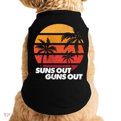 Suns Out Guns Out Doggie Tank