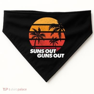 Suns Out Guns Out USA-Made Doggie Bandana