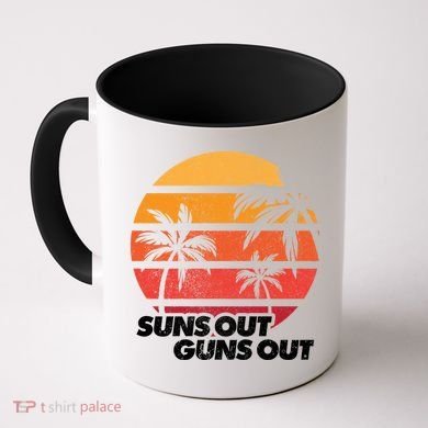 Suns Out Guns Out Coffee Mug