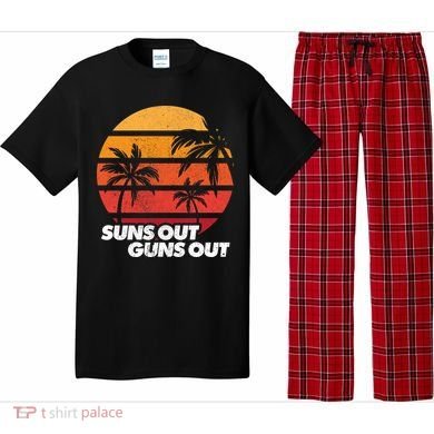 Suns Out Guns Out Pajama Set