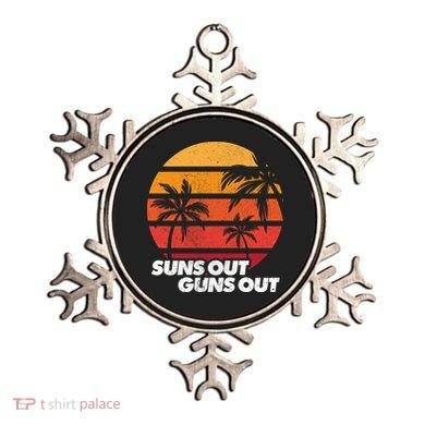 Suns Out Guns Out Ornament