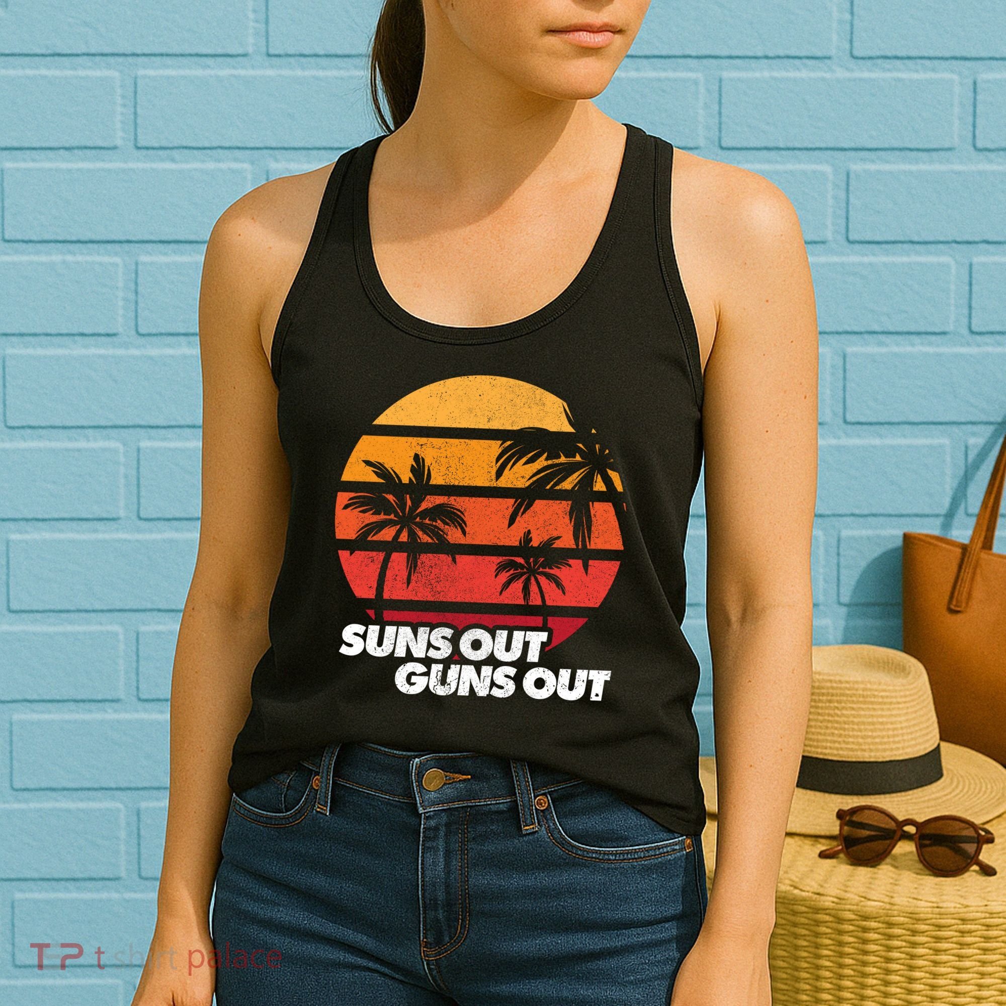 Suns Out Guns Out Women's Tank Top