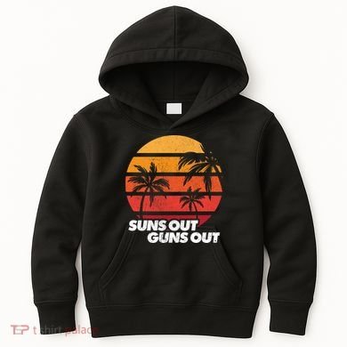Suns Out Guns Out Kids Hoodie