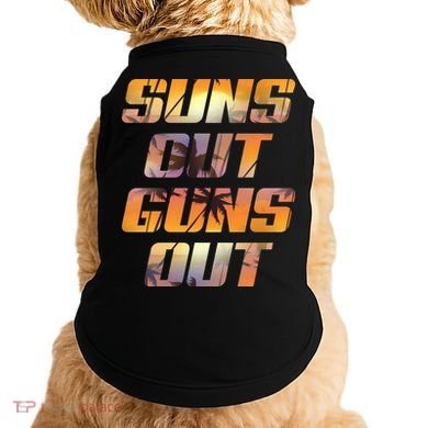 Suns Out Guns Out Summer Doggie Tank