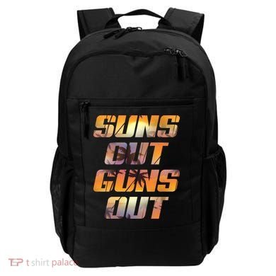 Suns Out Guns Out Summer Backpack