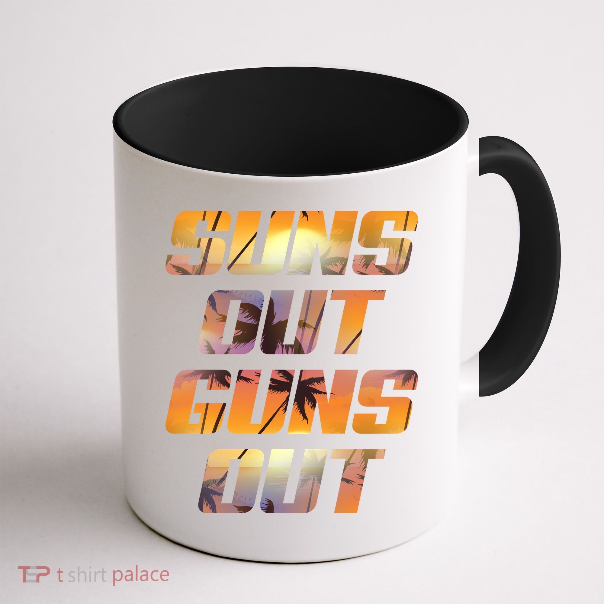 Suns Out Guns Out Summer Coffee Mug