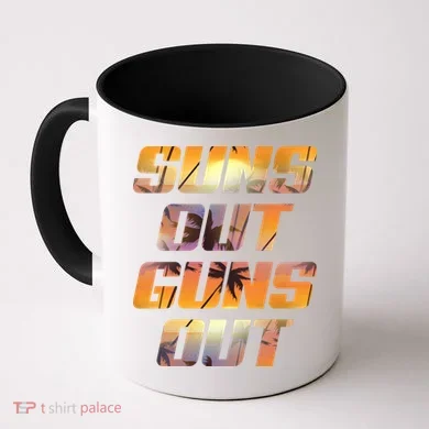 Suns Out Guns Out Summer Coffee Mug