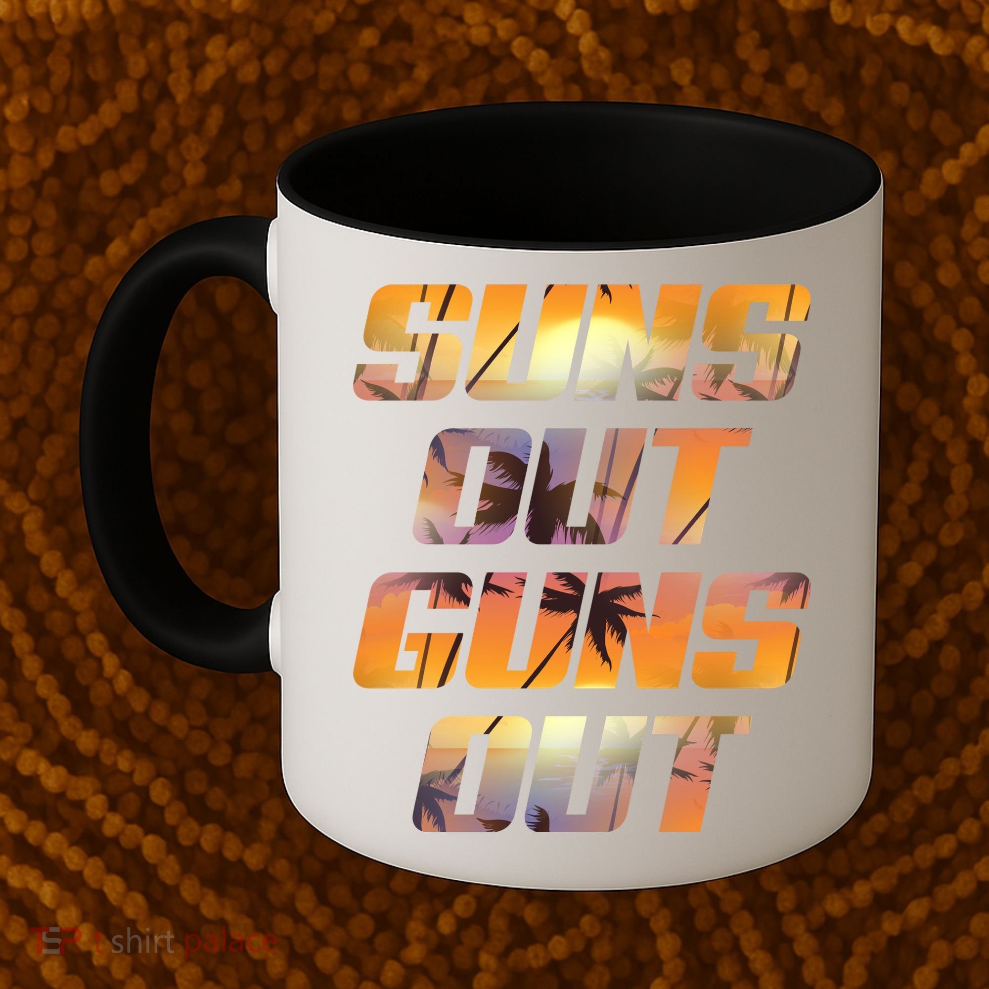 Suns Out Guns Out Summer Coffee Mug