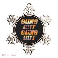 Suns Out Guns Out Summer Ornament thumb 0