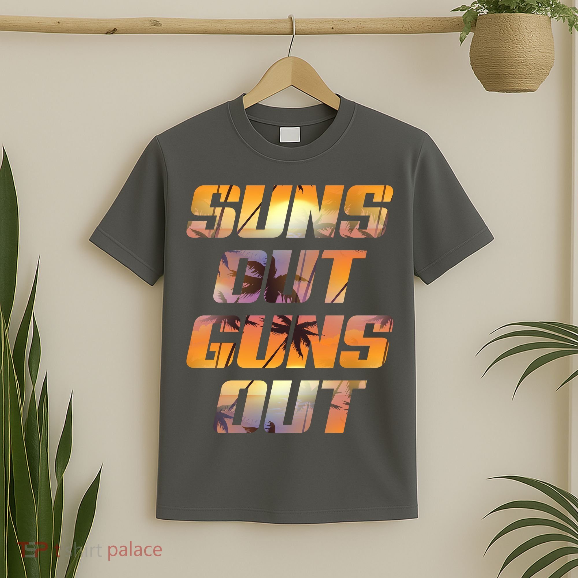 Suns Out Guns Out Summer T-Shirt