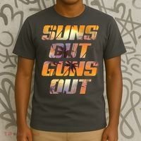 Suns Out Guns Out Summer T-Shirt thumb 3