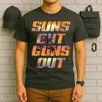 Suns Out Guns Out Summer T-Shirt thumb 6