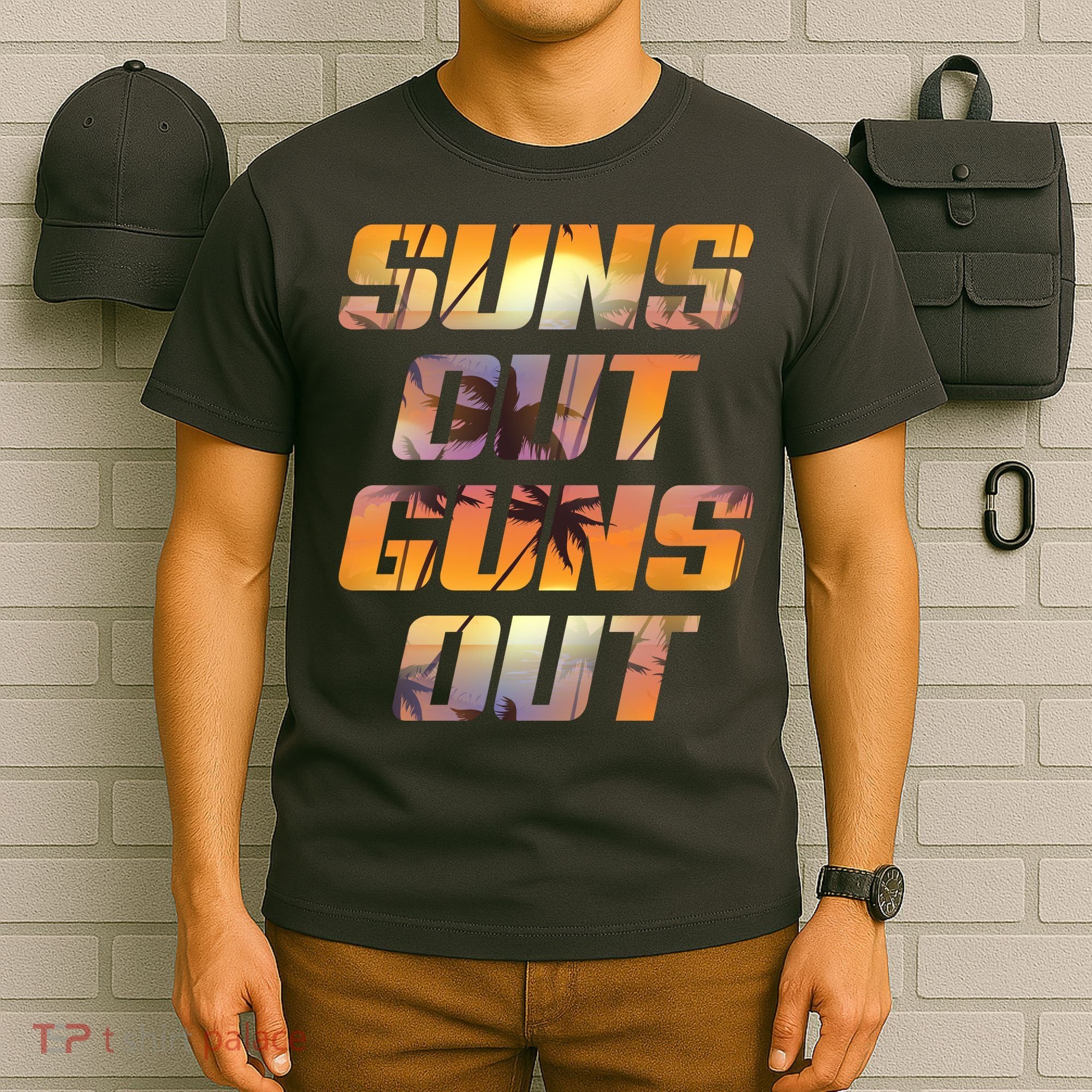 Suns Out Guns Out Summer T-Shirt