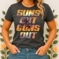 Suns Out Guns Out Summer Women's T-Shirt thumb 2
