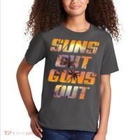Suns Out Guns Out Summer Kids T-Shirt thumb 2