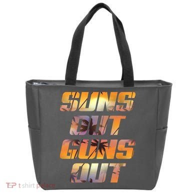 Suns Out Guns Out Summer Tote Bag