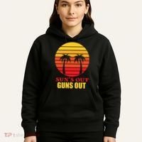 Sun's Out Guns Out Summer Party Hoodie thumb 5