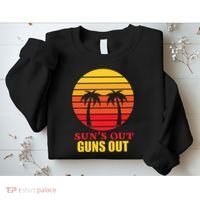 Sun's Out Guns Out Summer Party Sweatshirt thumb 2