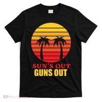Sun's Out Guns Out Summer Party T-Shirt thumb 0